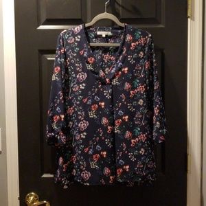 Rose & Olive Floral Blouse